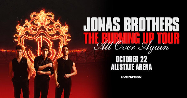 Listen to 93.9 LITE FM on iHeart Radio App for a chance  to win 5th Row Tickets to see the Jonas Brothers live.