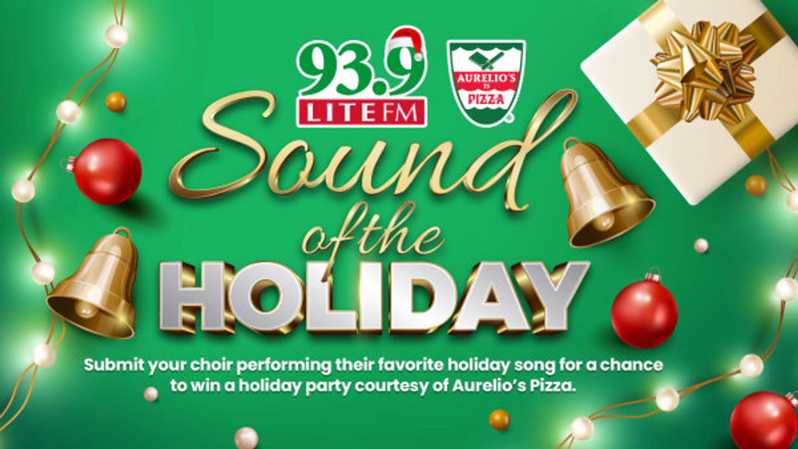 Sounds of the Holiday Choir Contest with Aurelio's Pizza