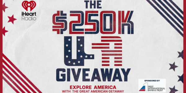 The $250k USA Giveaway sponsored by First International Bank & Trust