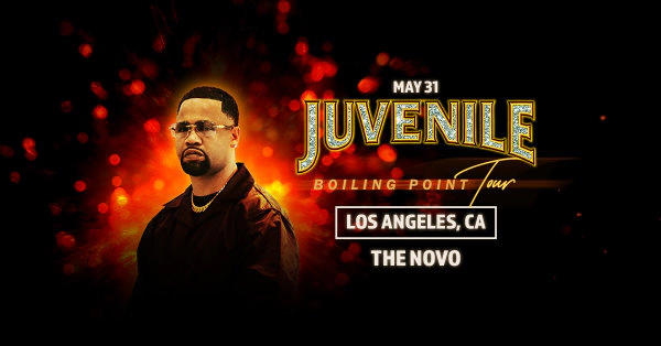 Enter to Win a Pair of Tickets to see Juvenile at The Novo! (5/31)