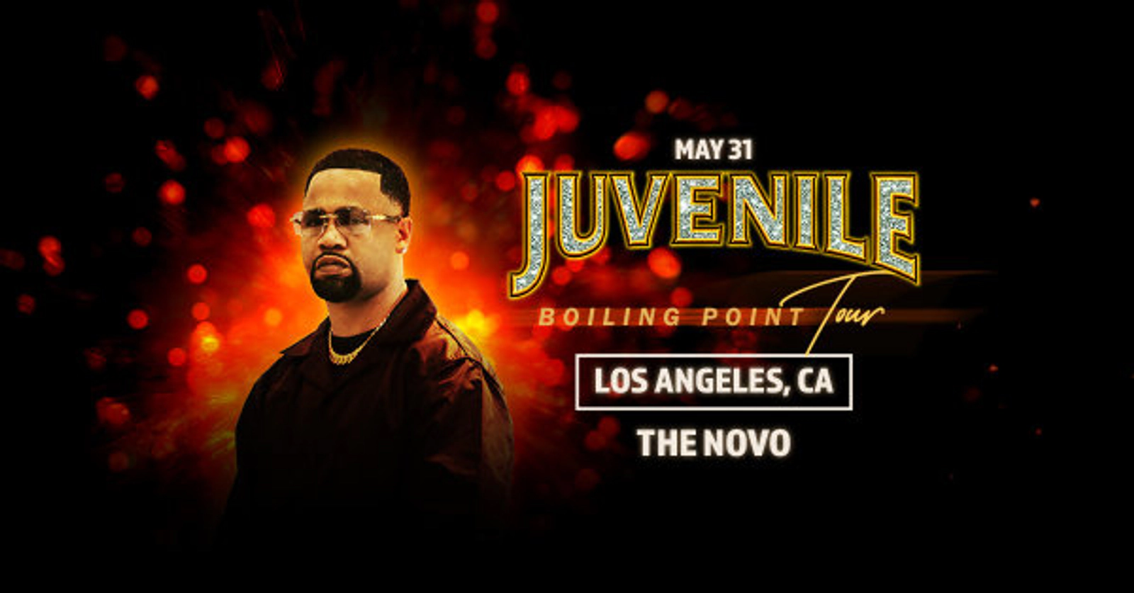 Enter to Win a Pair of Tickets to see Juvenile at The Novo! (5/31)