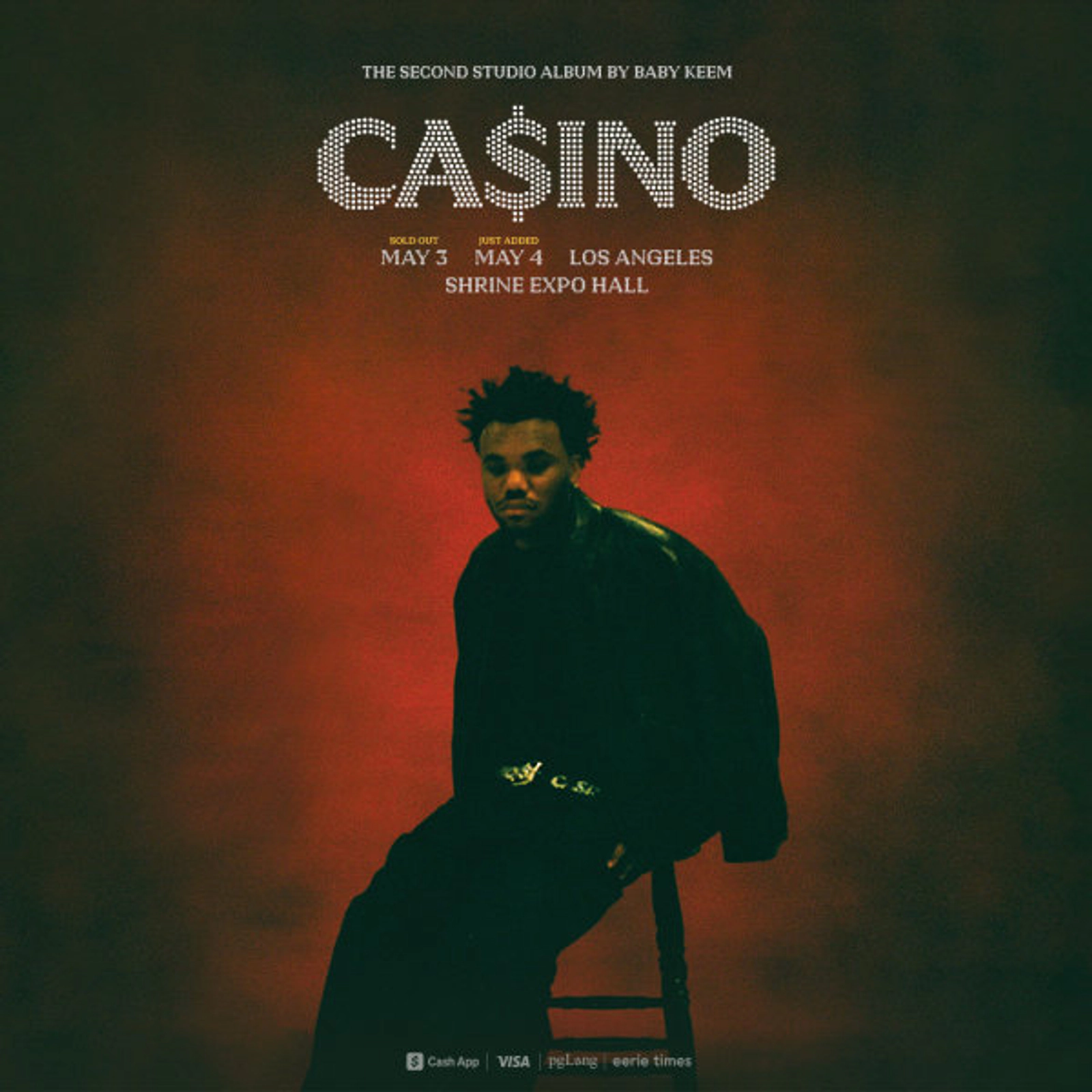 Enter to Win a Pair of Tickets to see Baby Keem at Shrine Expo Hall! (5/4)