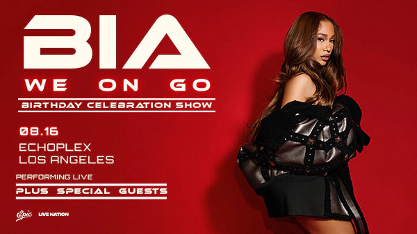 Enter to Win a Pair of Tickets to see BIA at Echoplex (8/16)
