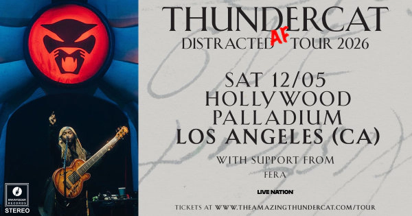 Enter to Win a Pair of Tickets to see Thundercat at Hollywood Palladium! (12/5)