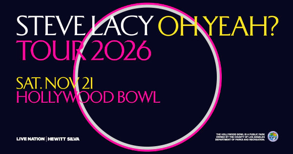 Enter to Win a Pair of Tickets to see Steve Lacy at the Hollywood Bowl! (11/21)