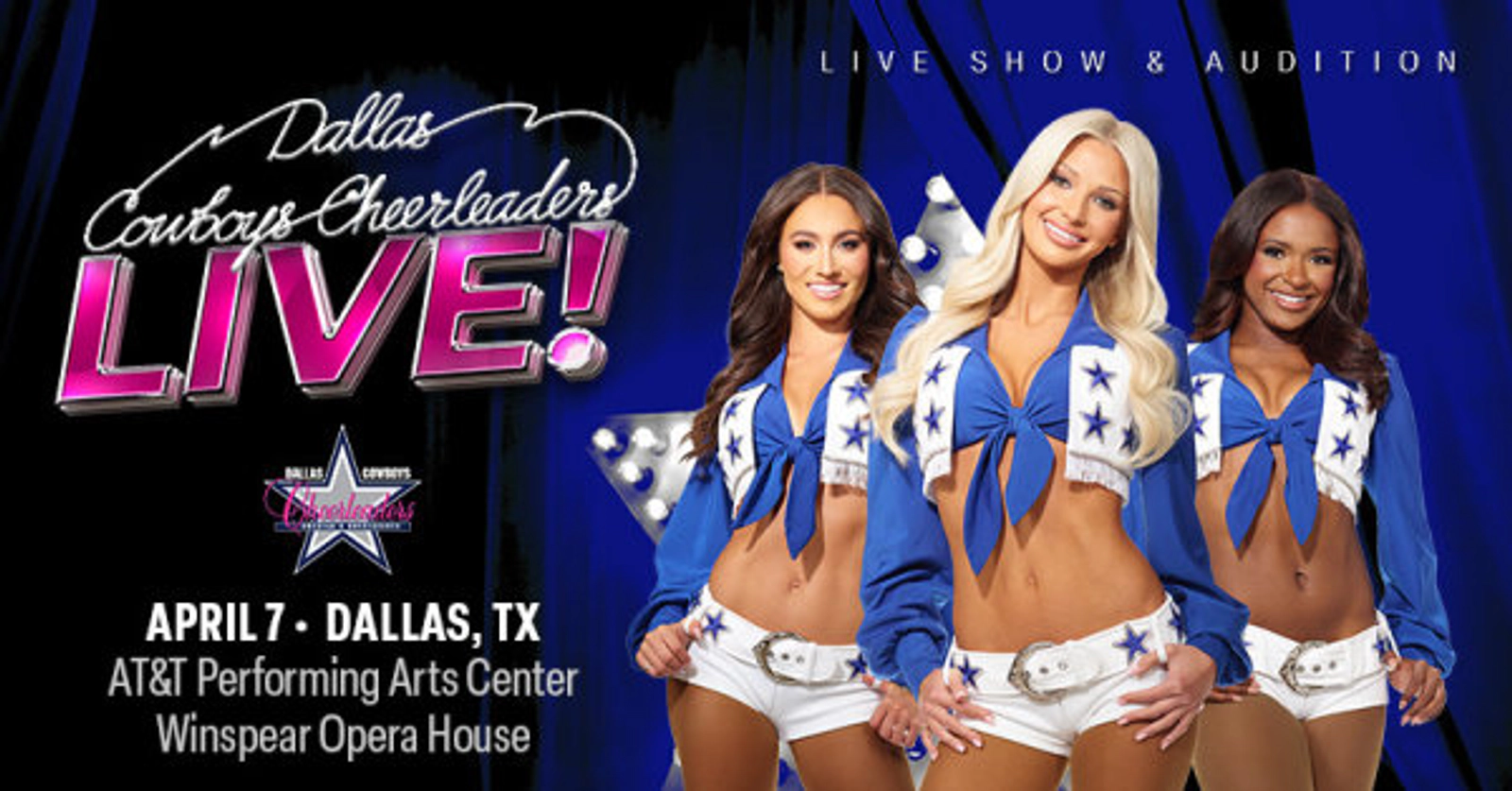Enter to WIN tickets to Dallas Cowboys Cheerleaders LIVE!