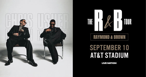 Enter to WIN tickets to The R&B Tour - Starring Usher Raymond & Chris Brown (TEXAS DATE)
