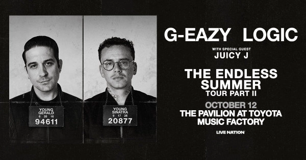 Enter to WIN tickets to Logic & G-Eazy: The Endless Summer Pt. II (TEXAS DATE)