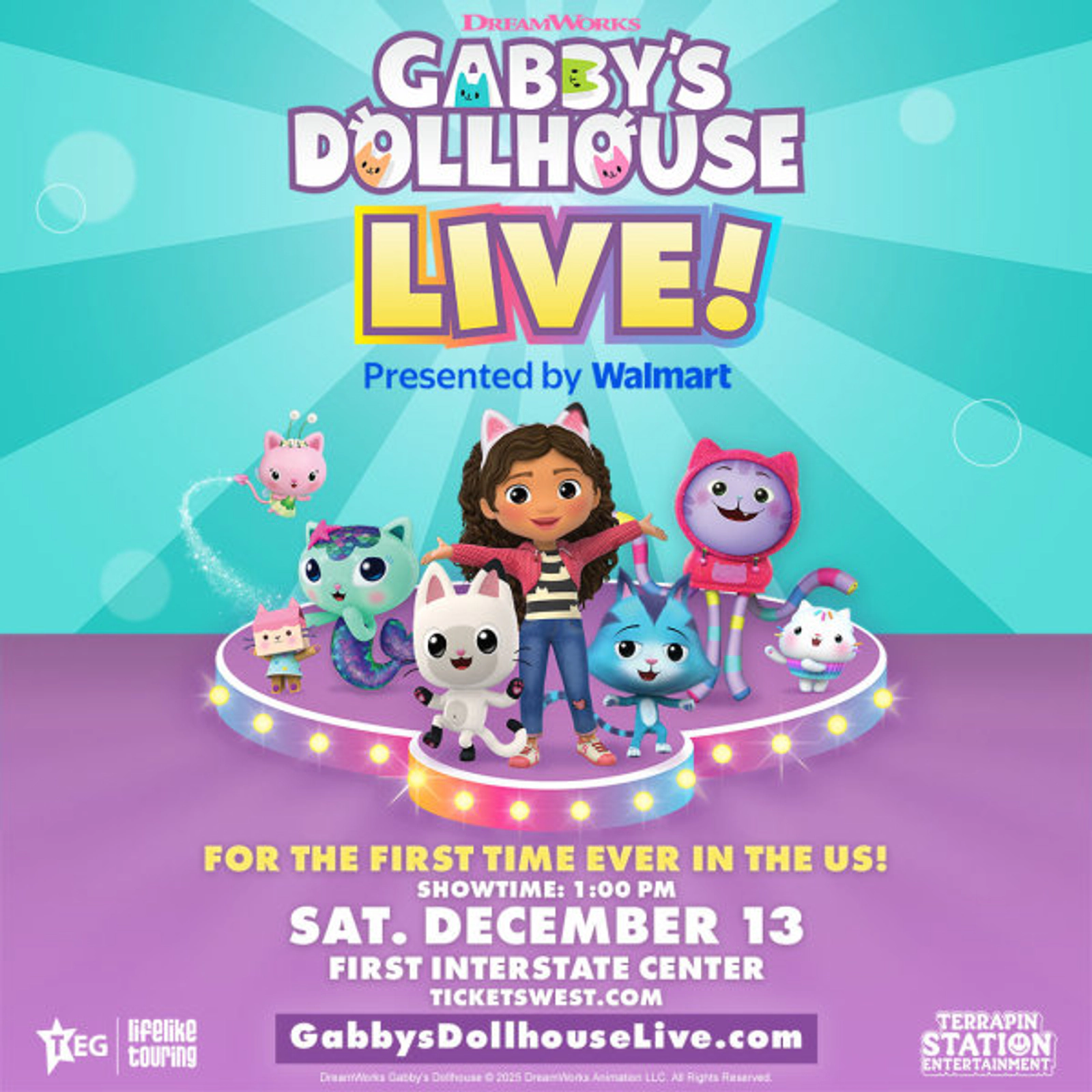 Gabby's Dollhouse LIVE at the First Interstate Center of teh Arts
