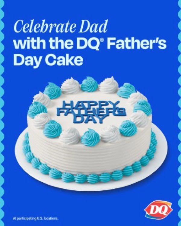 We’ll be giving away $50 Dairy Queen gift cards so you can surprise Dad with the ultimate sweet treat!