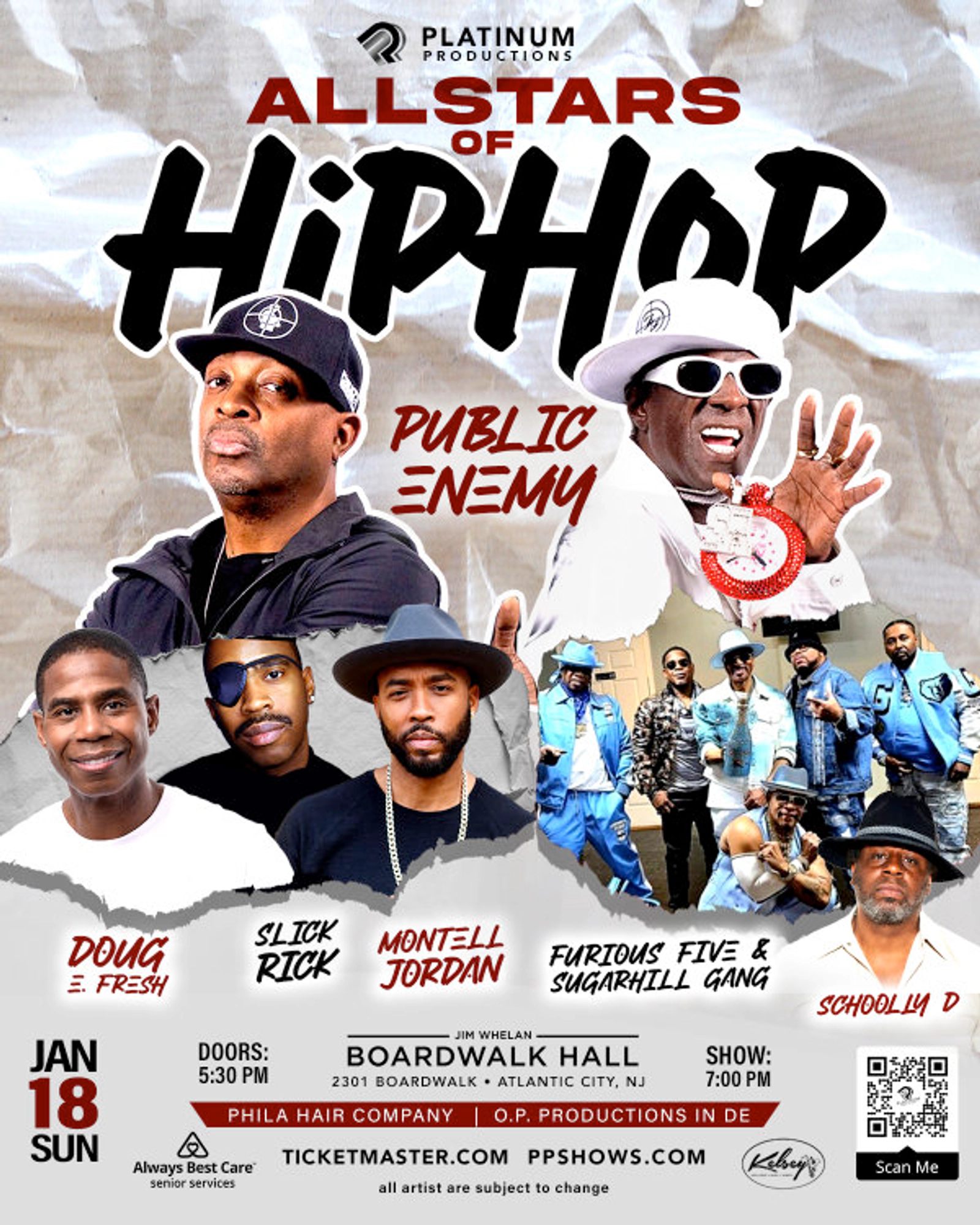Win A Pair of Tickets to All Stars of Hip Hop 2026!