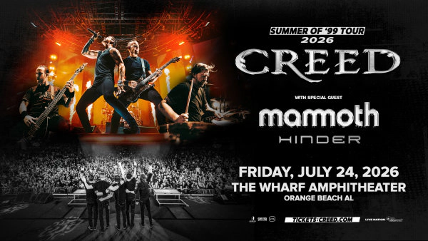 Party Like It’s 1999 & Win Tickets to see Creed at the Wharf