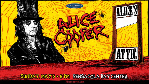 WIN TICKETS TO SEE ALICE COOPER AT THE PENSACOLA BAY CENTER