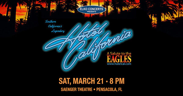 Win Tix to see Southern California’s Hotel California “A Salute to the Eagles”