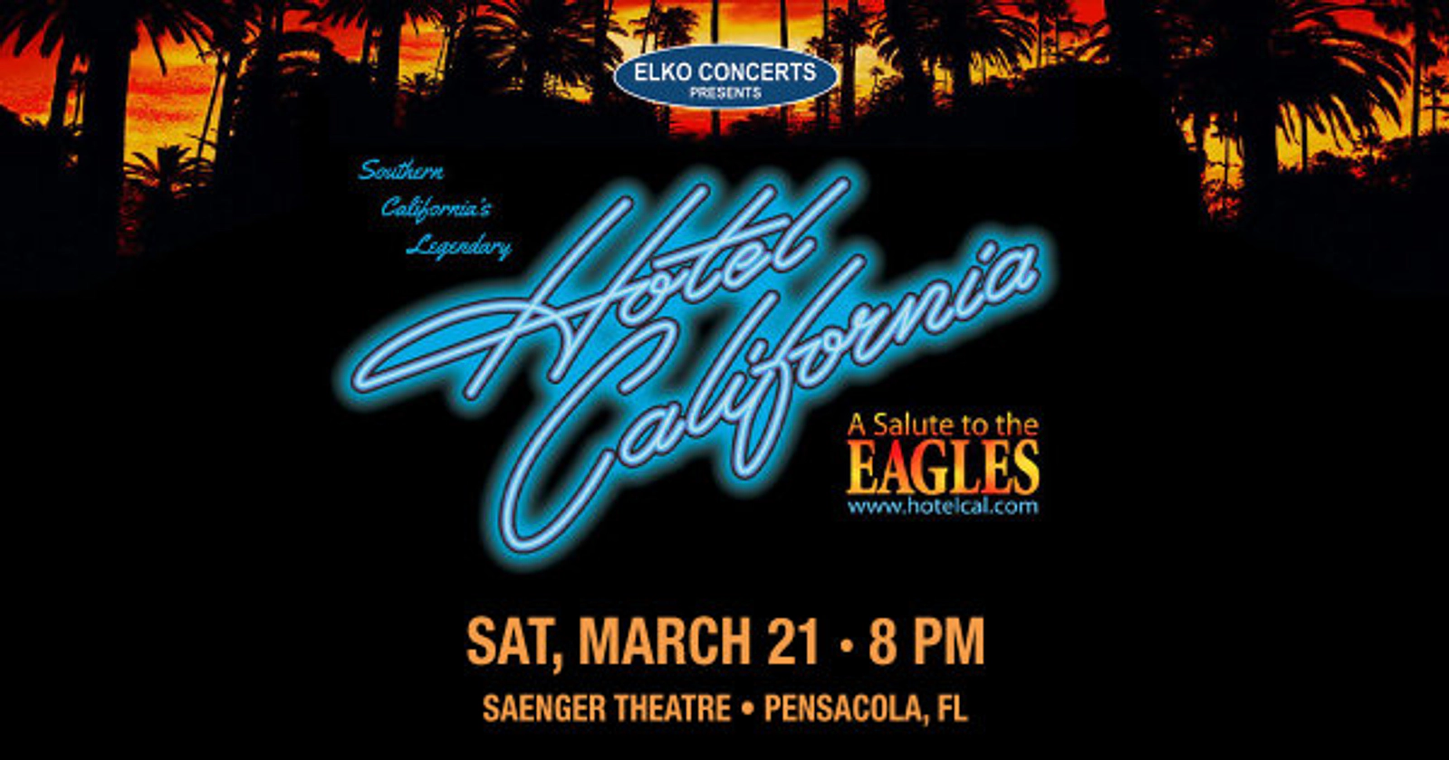 Win Tix to see Southern California’s Hotel California “A Salute to the Eagles”