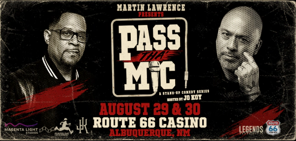 Win tickets to see Martin Lawrence at Route 66 Casino!