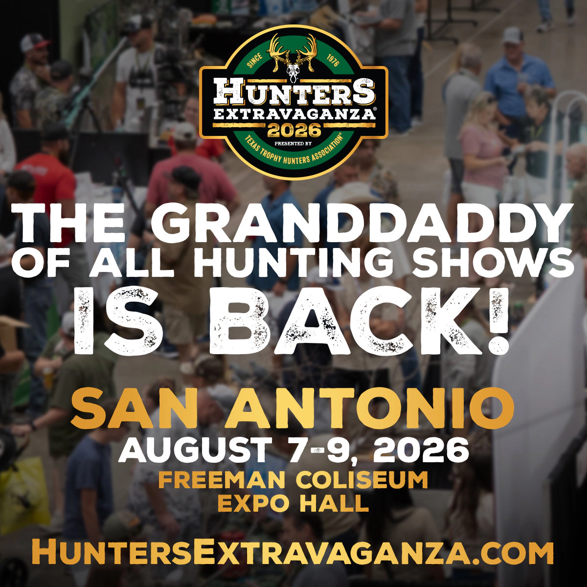 WIN PASSES TO HUNTER'S EXTRAVANGANZA!