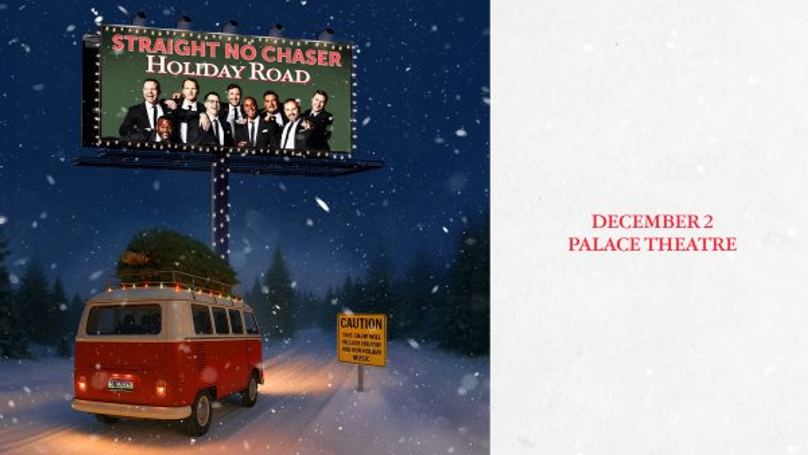 Win tickets to Straight No Chaser at Palace Theatre!