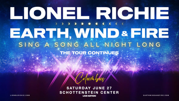 Win tickets to see Lionel Richie and Earth, Wind & Fire!