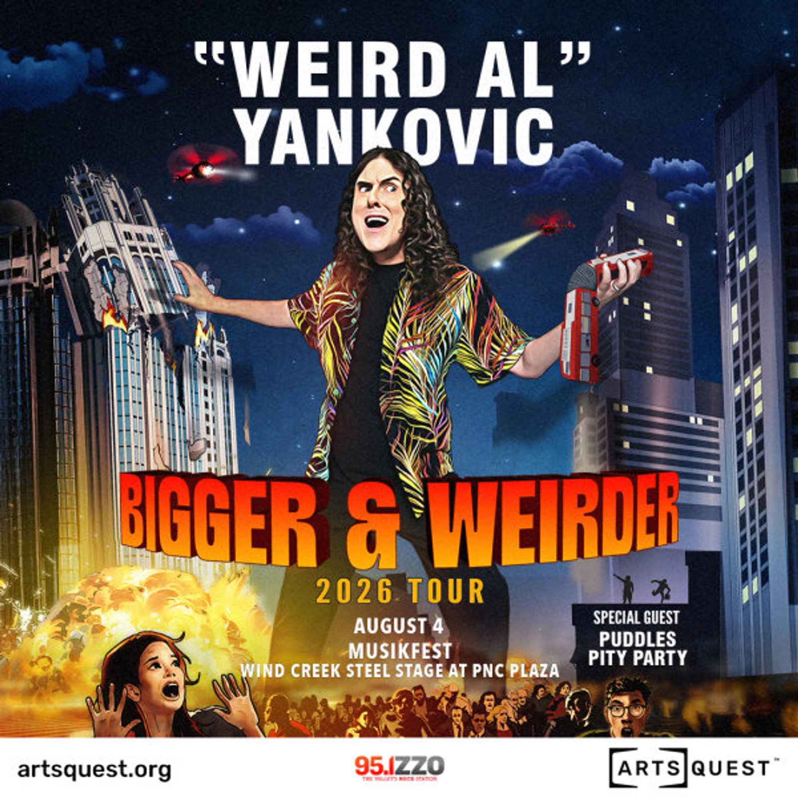ZZO Presents: Weird Al Yankovic at Musikest 2026-Register To Win Tickets!