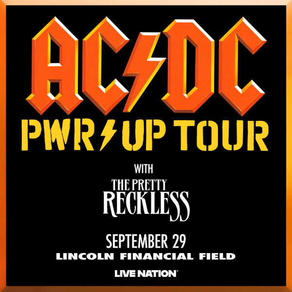 AC/DC:'PWR UP Tour' 2026 in Philly-Register To Win Tickets with ZZO!