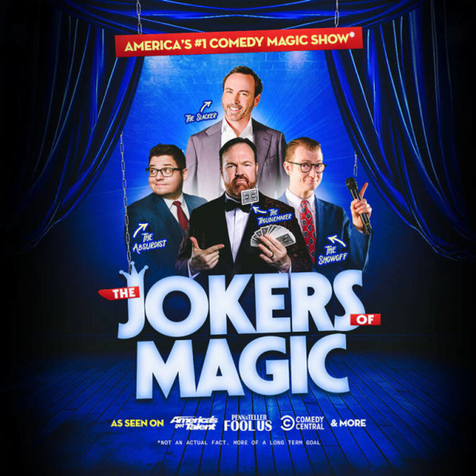 Register To Win The Jokers of Magic Tickets at State Theatre Easton!