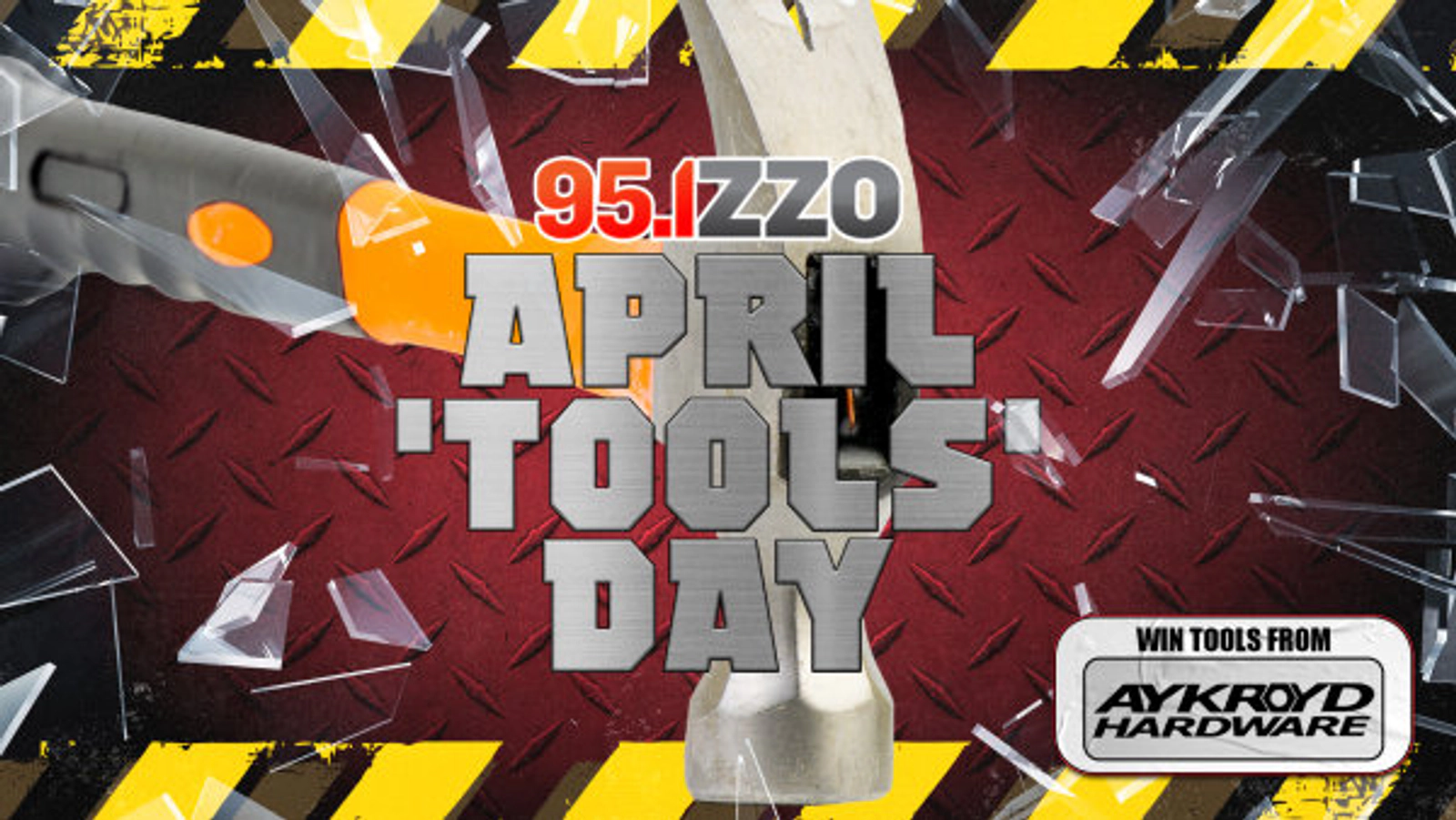 WZZO April Tools Day with Aykroyd Hardware!