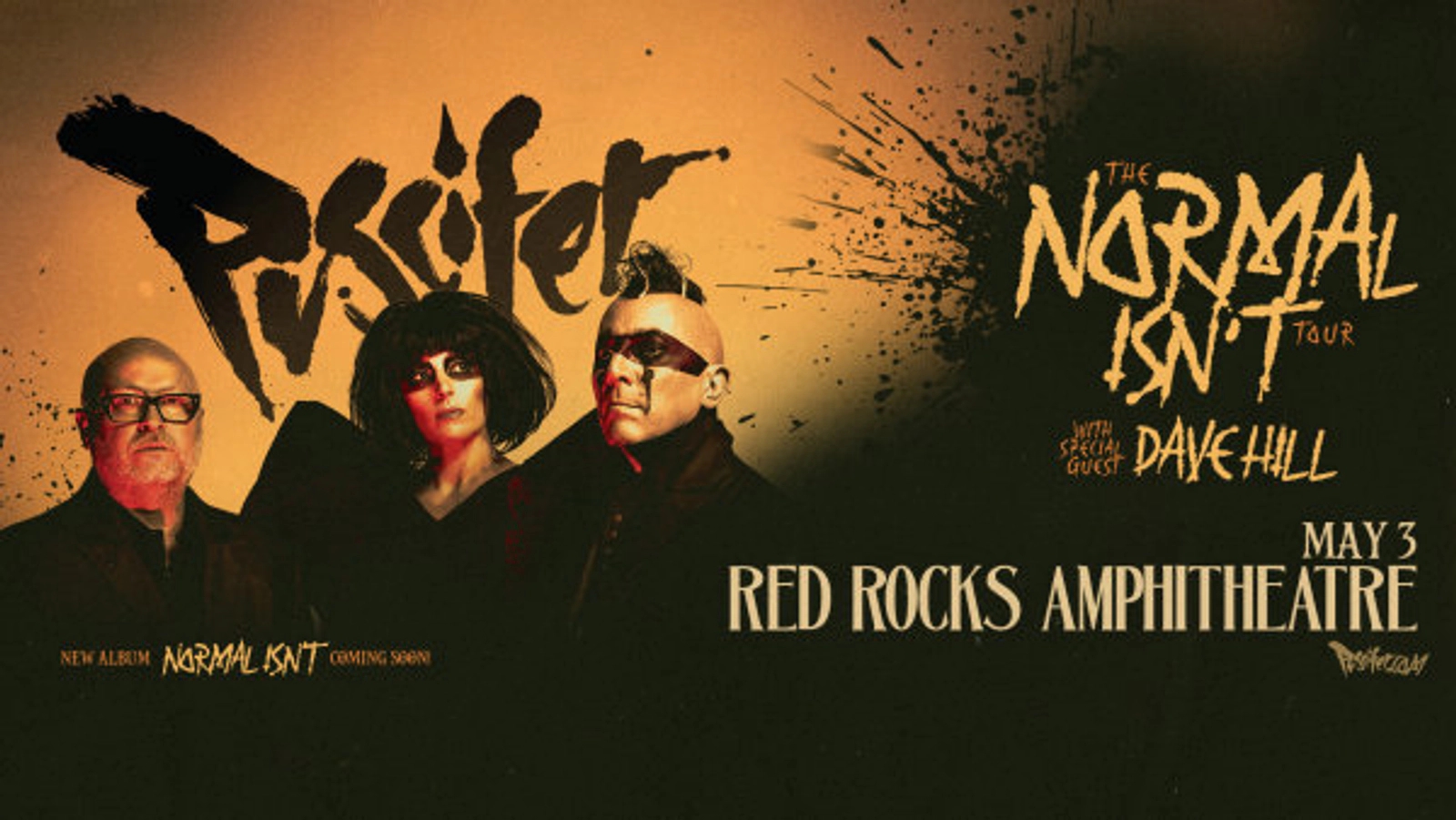 Puscifer @ Red Rocks on 5/3 - Onsite at Atreyu 12/2