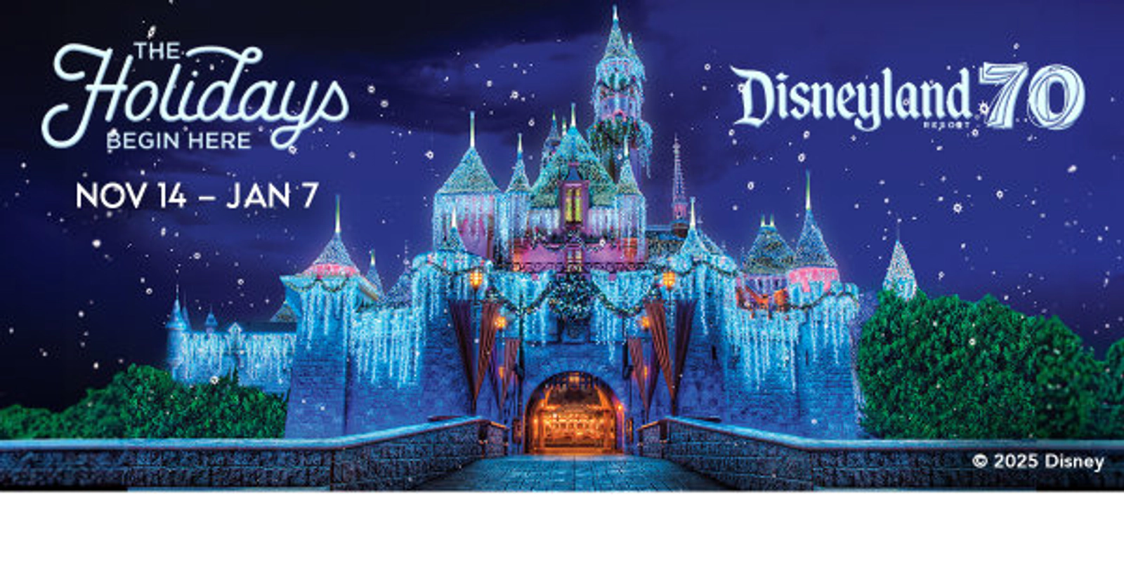 Listen To Win Tickets For The Holiday Season At The Disneyland Resort!