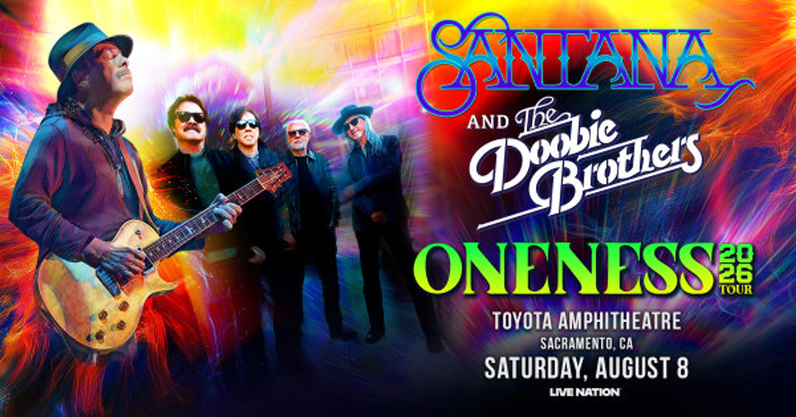 Listen To Win Tickets To See Santana & Doobie Brothers On August 8 At Toyota Amp!