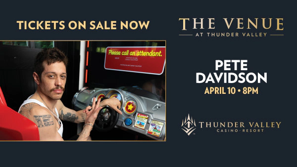 Listen To Win Tickets To See Pete Davidson Coming April 10th To The Venue At Thunder Valley!