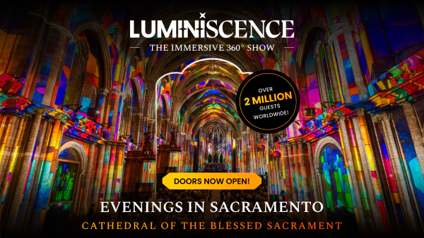Listen To Bob (8a) and Sarge (5p) To Win Tickets To See Luminiscence At Cathedral of the Blessed Sacrament