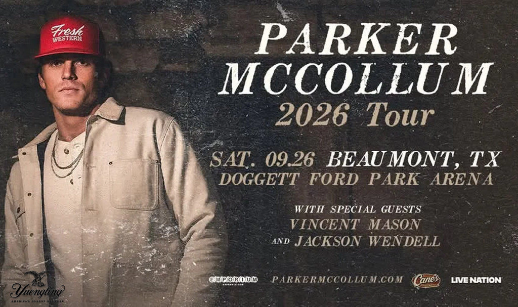 Win Tickets to Parker McCollum at Doggett Ford Park in Beaumont