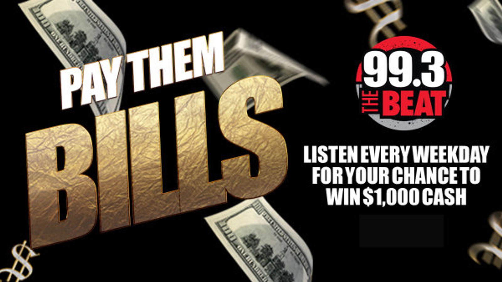 Listen to Win $1,000