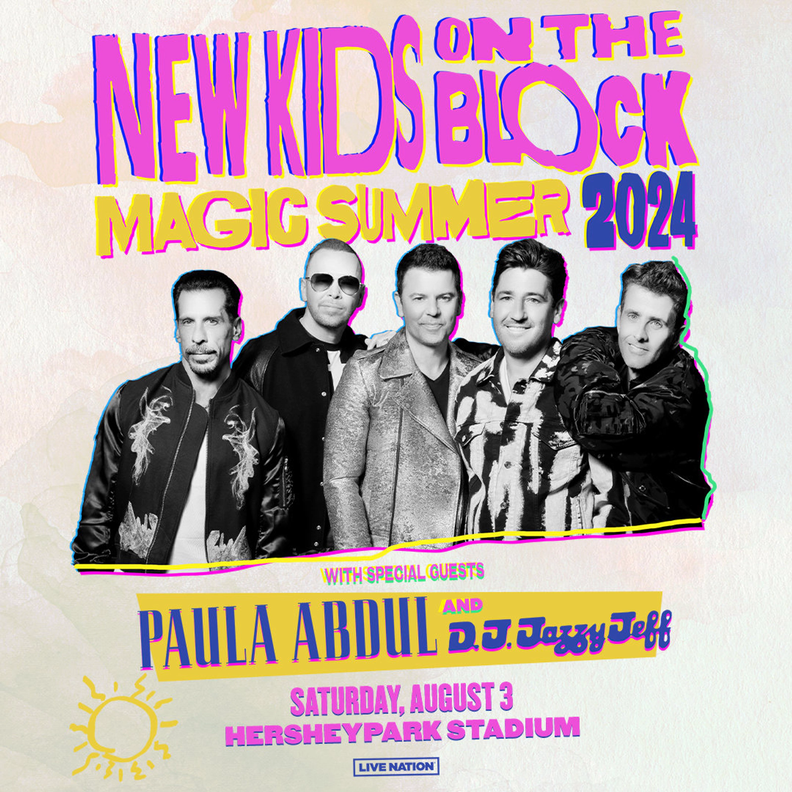 NKOTB back at Hersheypark Stadium in 2025! Register to Win Tickets