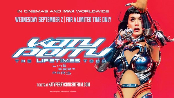 Register to win Katy Perry: The Lifetimes Tour – Live From Paris, in Movie Theaters for Limited screenings!