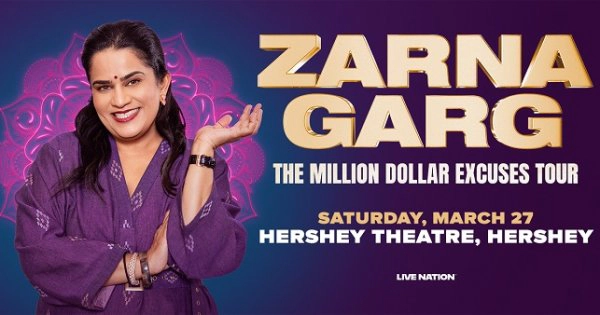 Register To Win Zarna Garg Tickets!