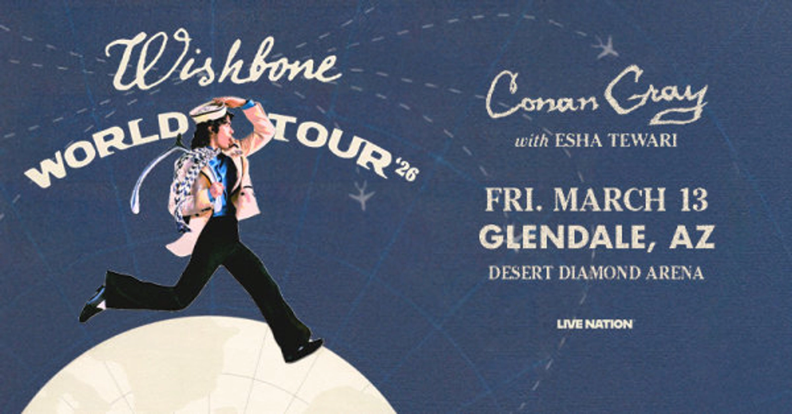 Conan Gray At Desert Diamond Arena!