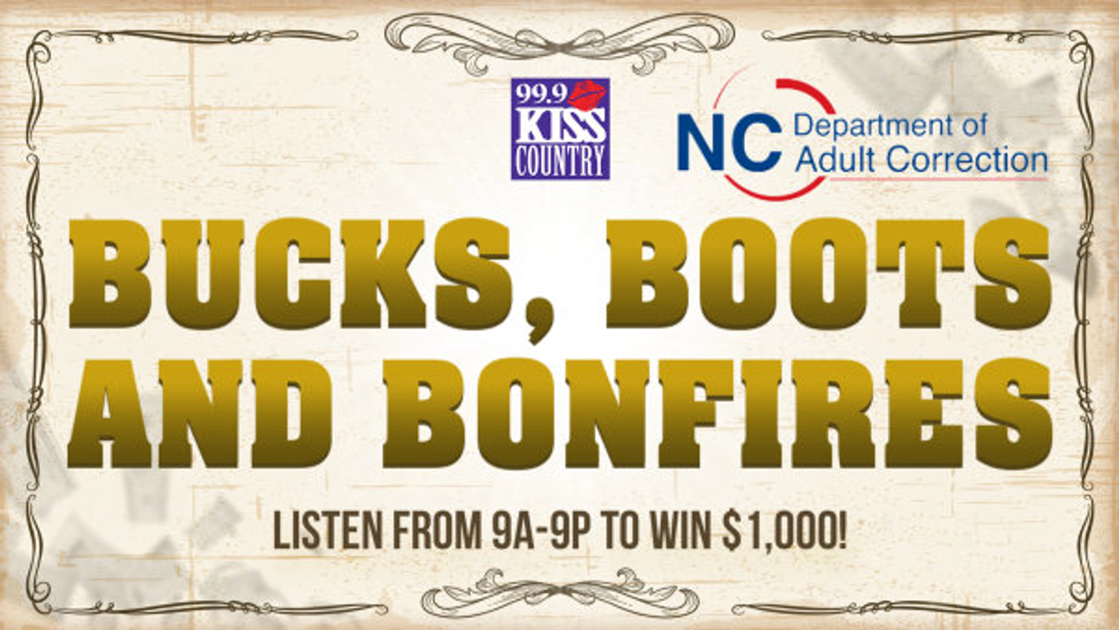 Bucks, Boots and Bonfires