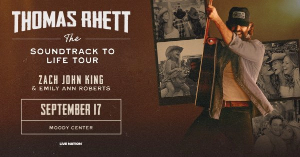 ENTER FOR A CHANCE AT THOMAS RHETT TICKETS