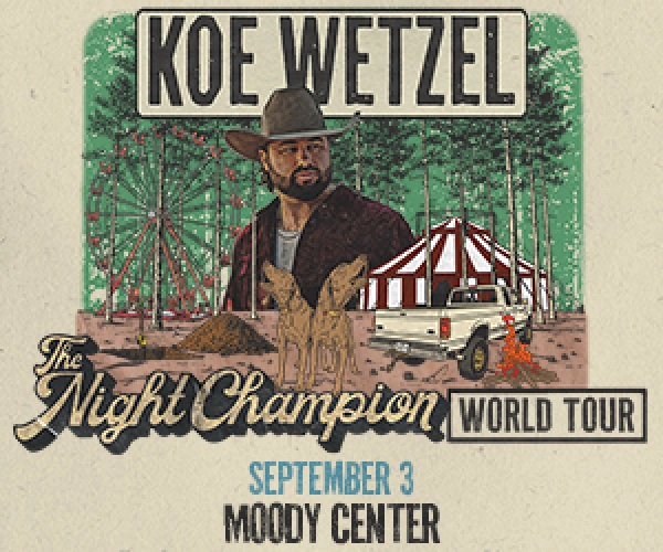 WIN A PAIR OF TICKETS TO SEE KOE WETZEL!