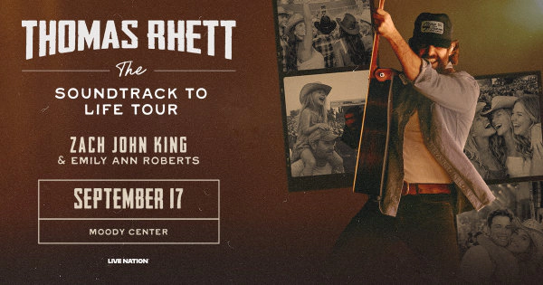 WIN A PAIR OF TICKETS TO THOMAS RHETT