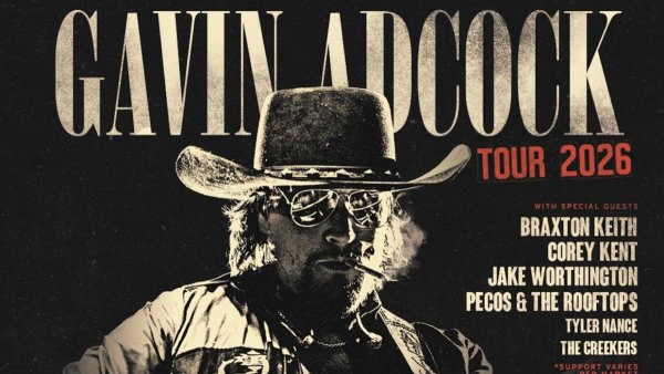WIN A PAIR OF TICKETS TO SEE GAVIN ADCOCK