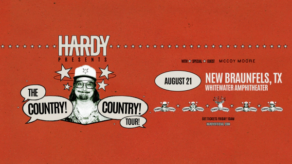 WIN A PAIR OF TICKETS TO SEE HARDY