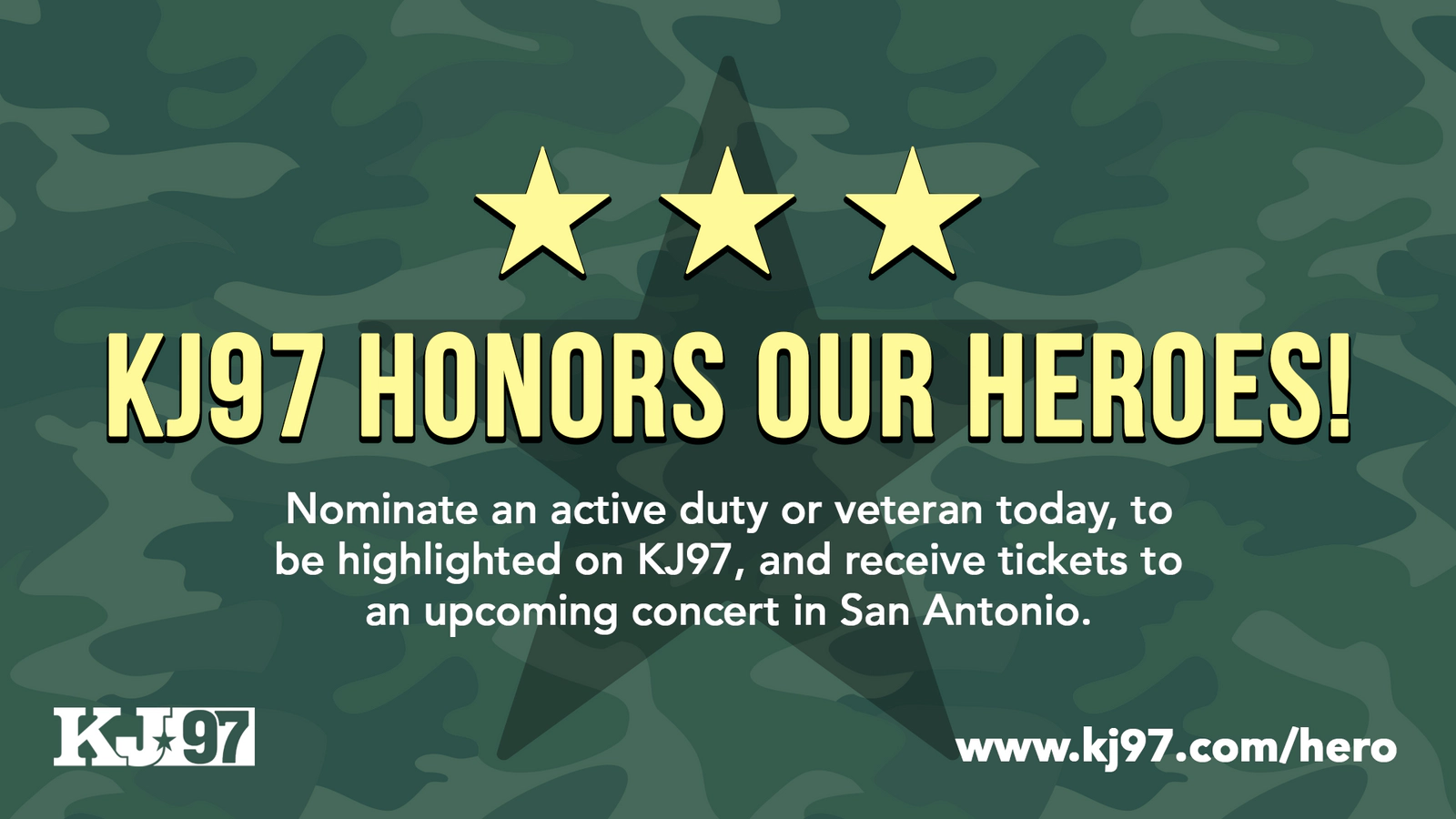 KJ97 Honors Our Heroes