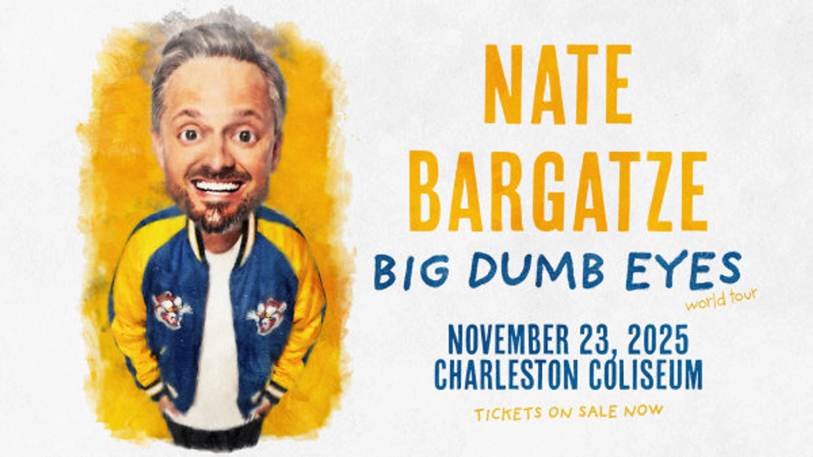 Nate Bargatze @ Charleston Coliseum 11.23.25