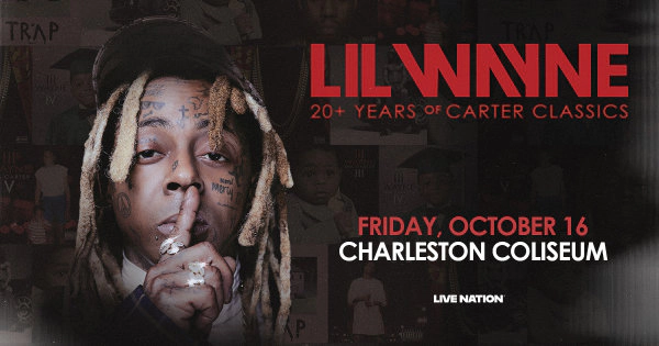 Lil Wayne in Charleston 10.16.26