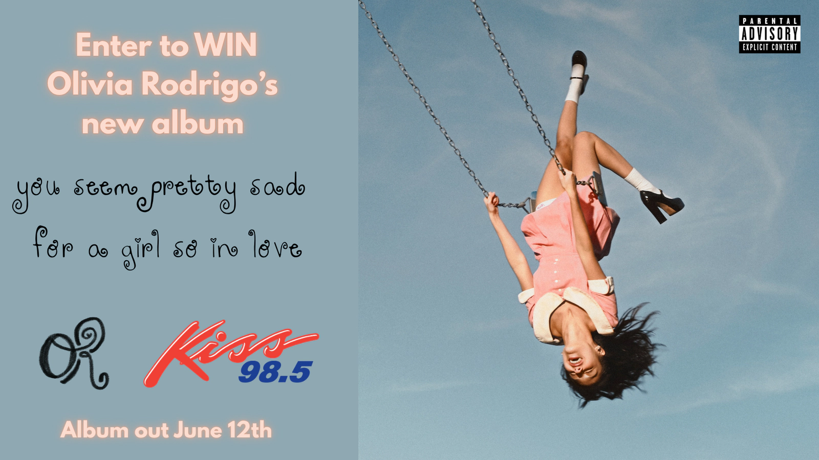 Kiss: Enter To Win Olivia Rodrigo's New Album on Vinyl | Kiss 98.5