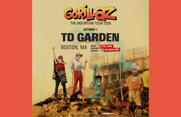 Let's Make Gorillaz in Boston Happen for You! | 98.9 WCLZ