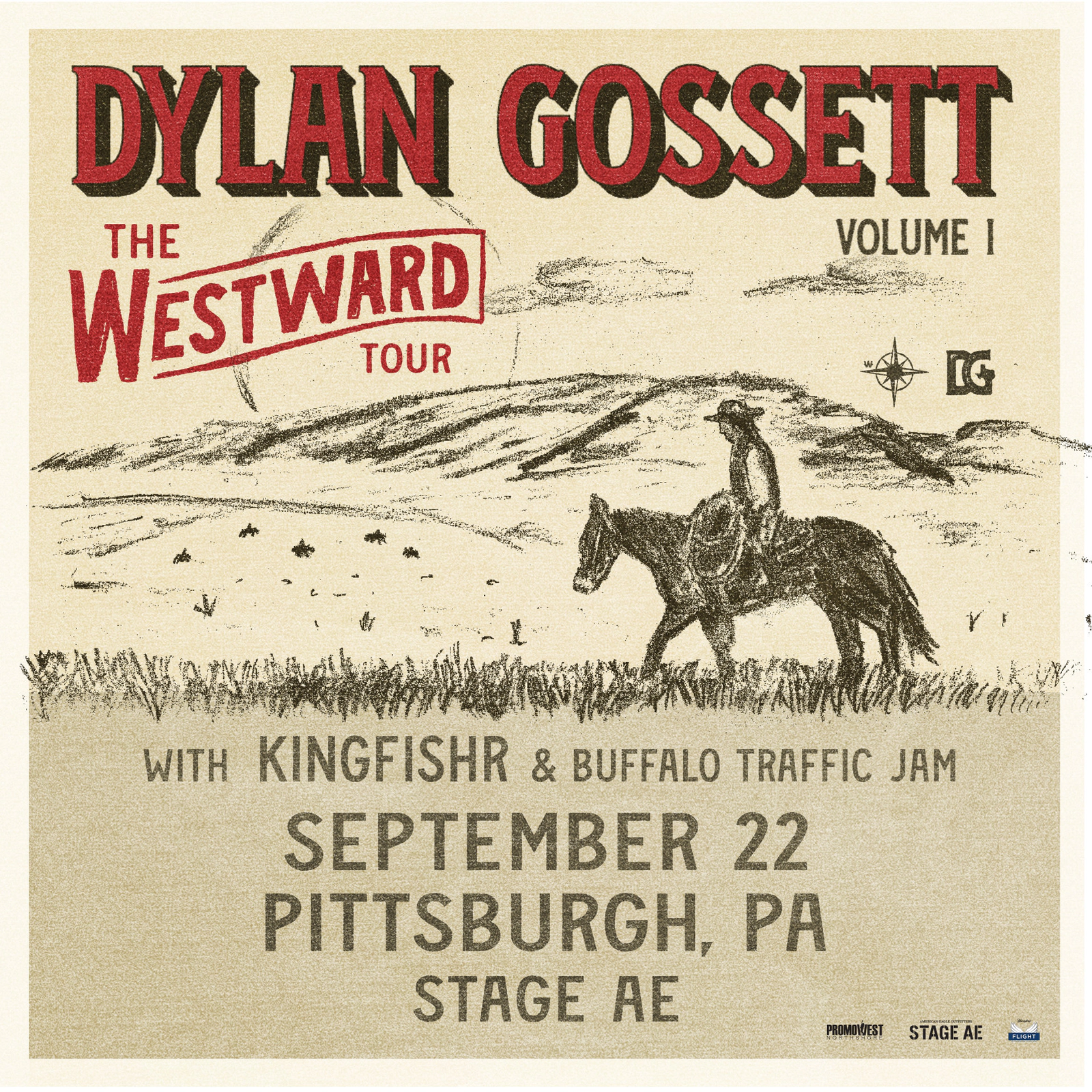 Win tickets to see Dylan Gossett at Stage AE! | BIG 104.7